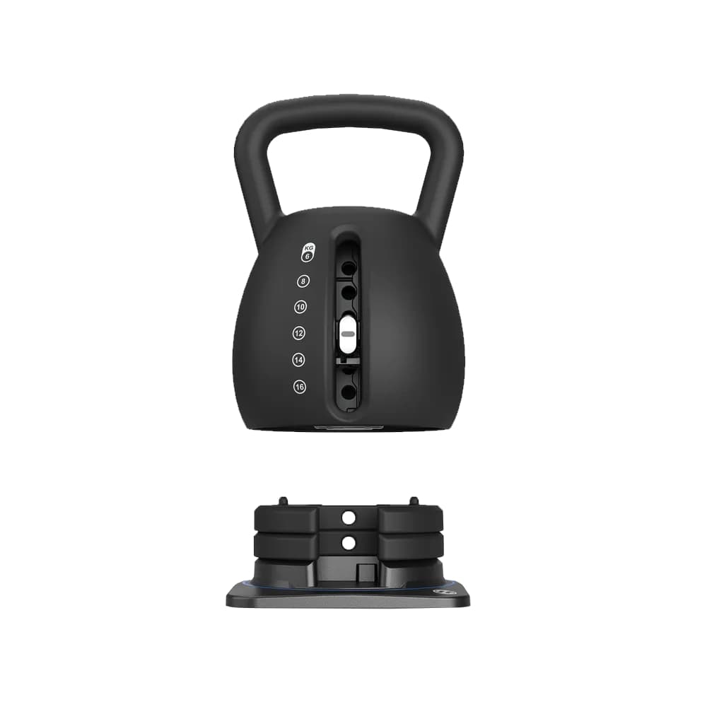 Horizon 16 kg Kettlebell Schwarz, Herren, Größe: 0