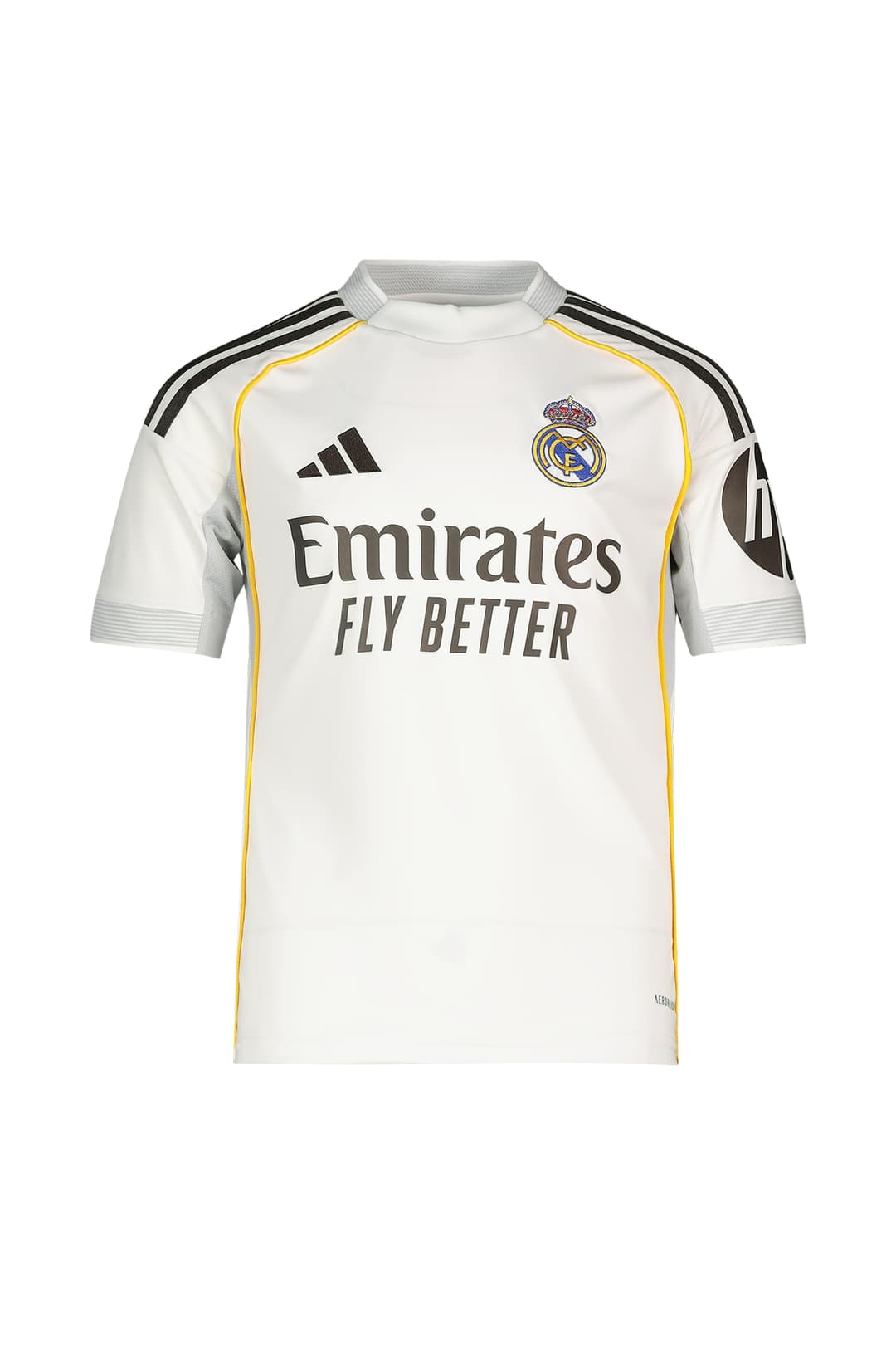 adidas Real Madrid Home Replica Kinder Fussballtrikot 25/26 Weiss, , Größe: 128