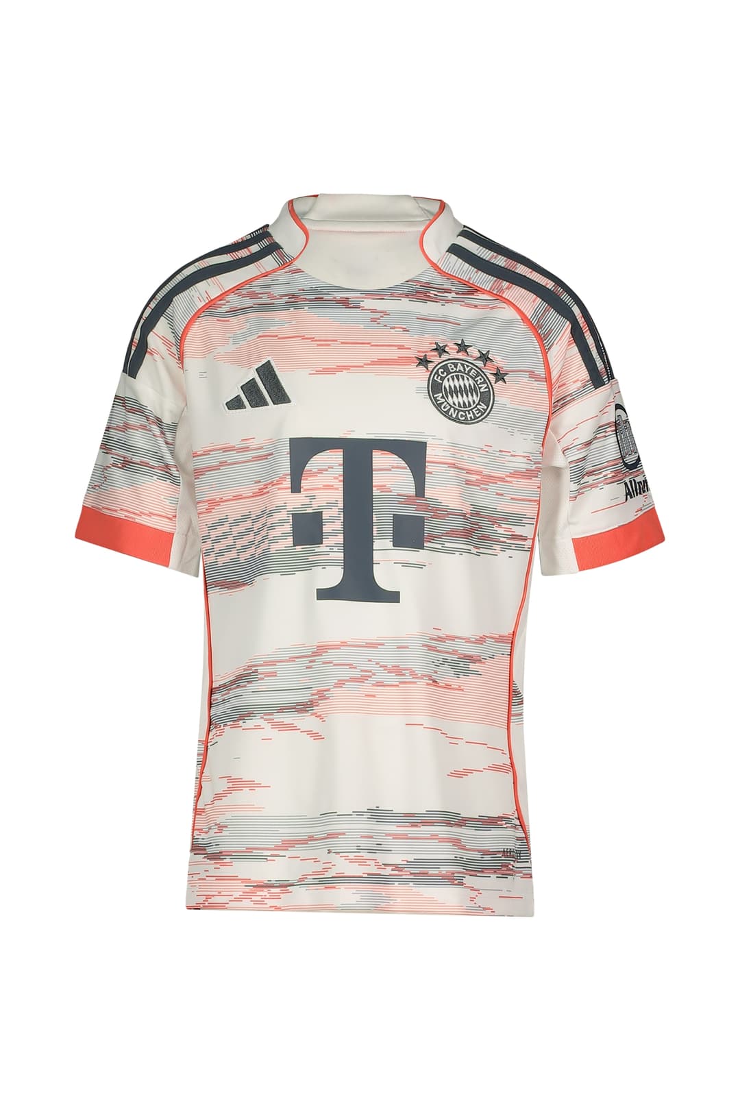 adidas FC Bayern München Away Replica Kinder Fussballtrikot 25/26 Weiss, , Größe: 128