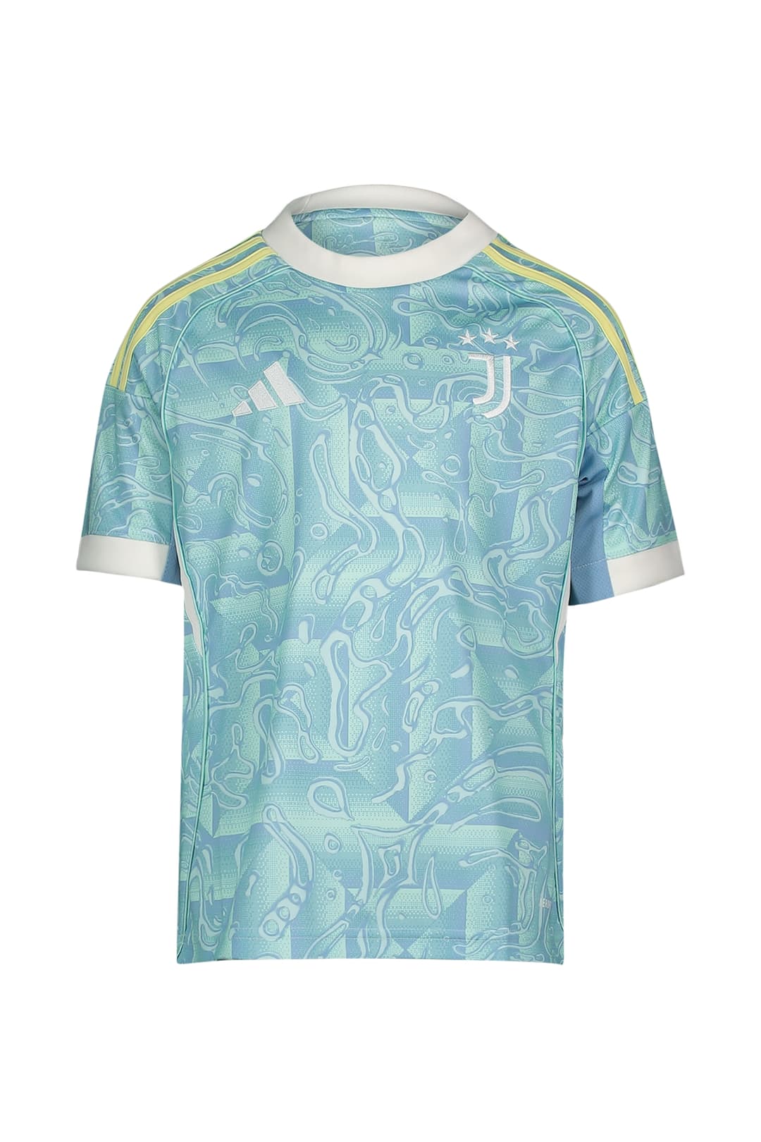 adidas Juventus Turin Away Replica Kinder Fussballtrikot 25/26 Blau, , Größe: 128