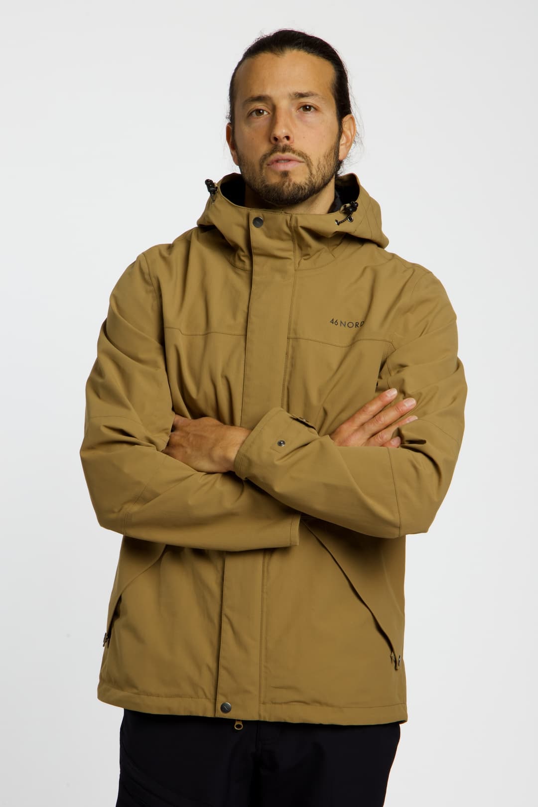 46 NORD Herren Outdoorjacke Braun, Herren, Größe: L
