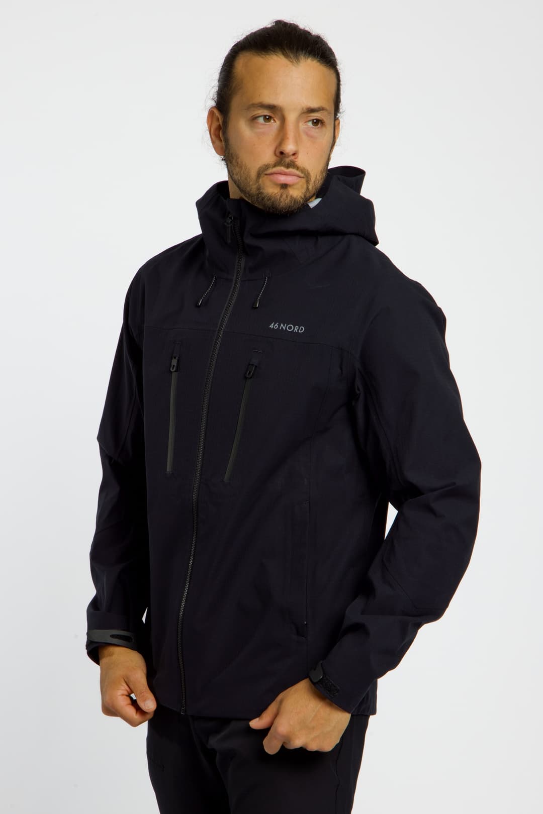 46 NORD Titlis 3L Herren Outdoorjacke Schwarz, Herren, Größe: XXL