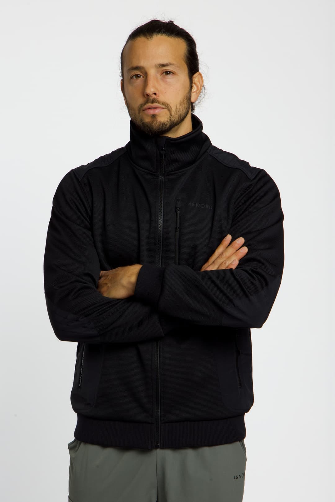 46 NORD Herren Softshelljacke Schwarz, Herren, Größe: XL