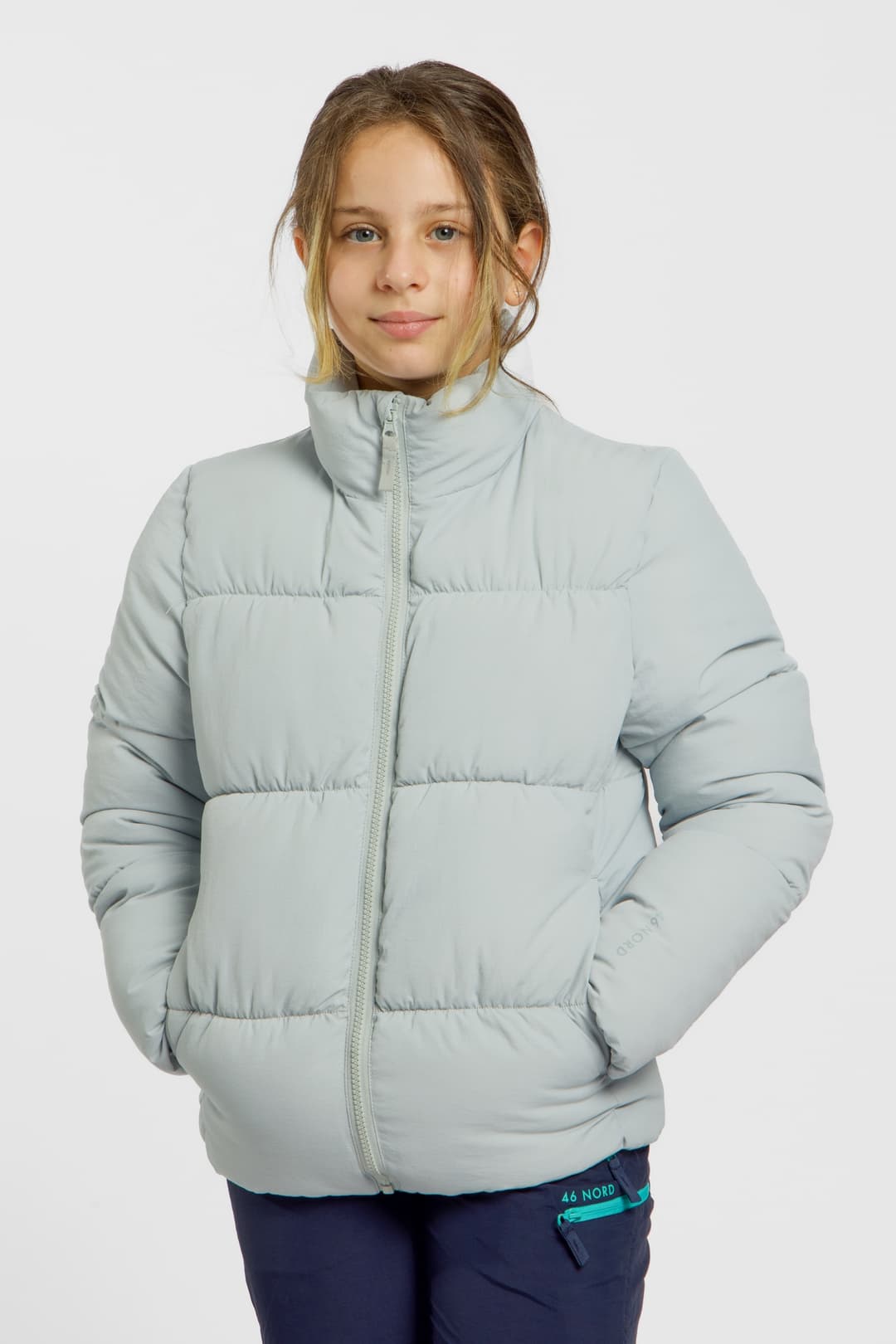46 NORD Kinder Winterjacke Grau, , Größe: 140