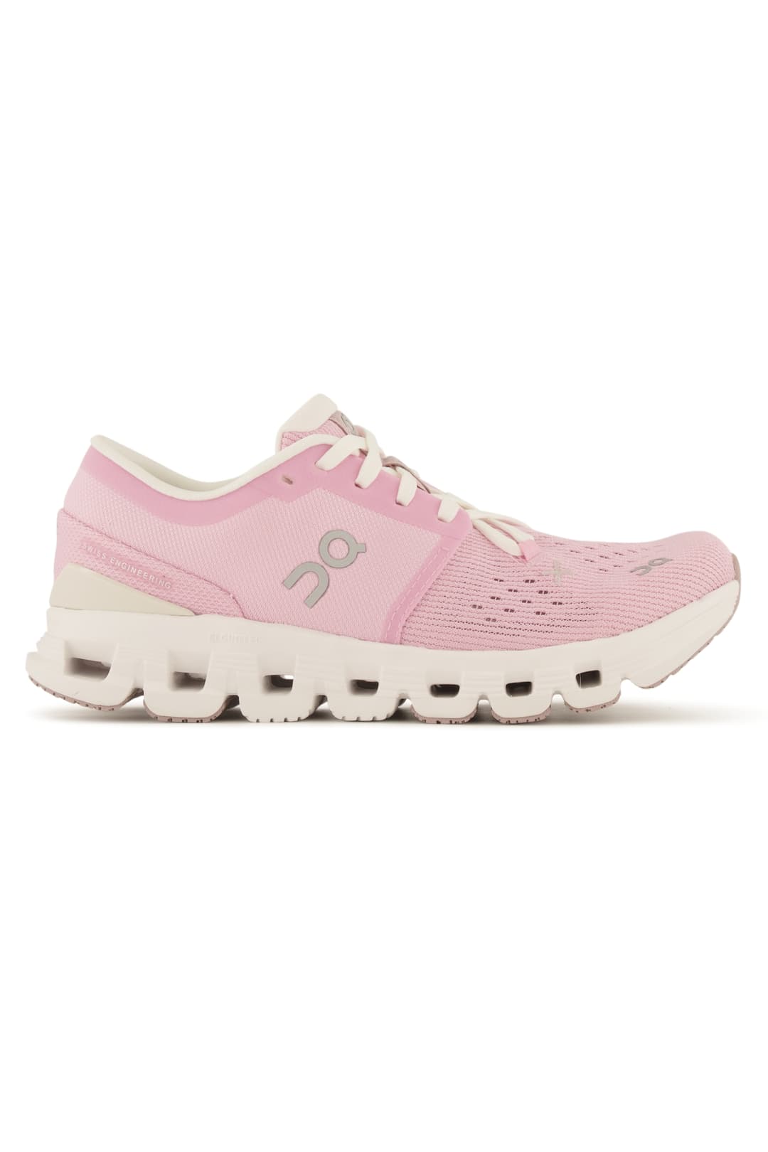 ON Cloud X 4 Damen Sneaker Pink, Damen, Größe: 6