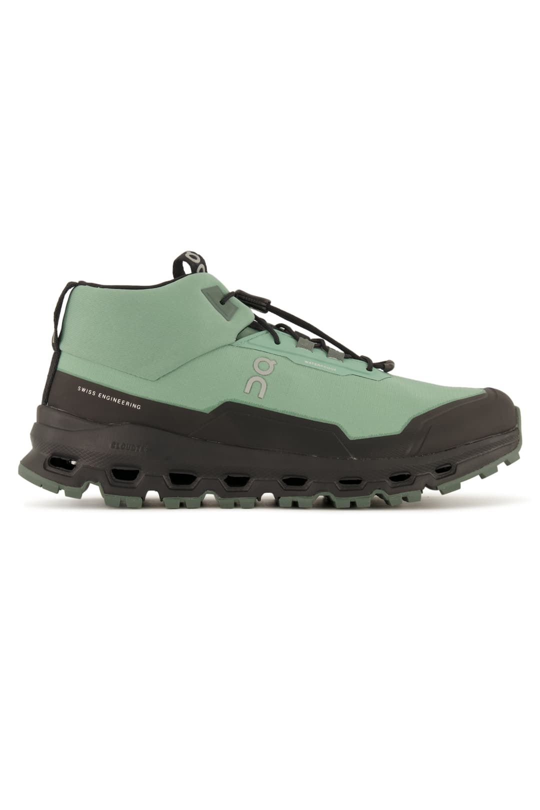ON Cloudhero Mid Waterproof Kinder Wanderschuh Grün, , Größe: 37 1/2