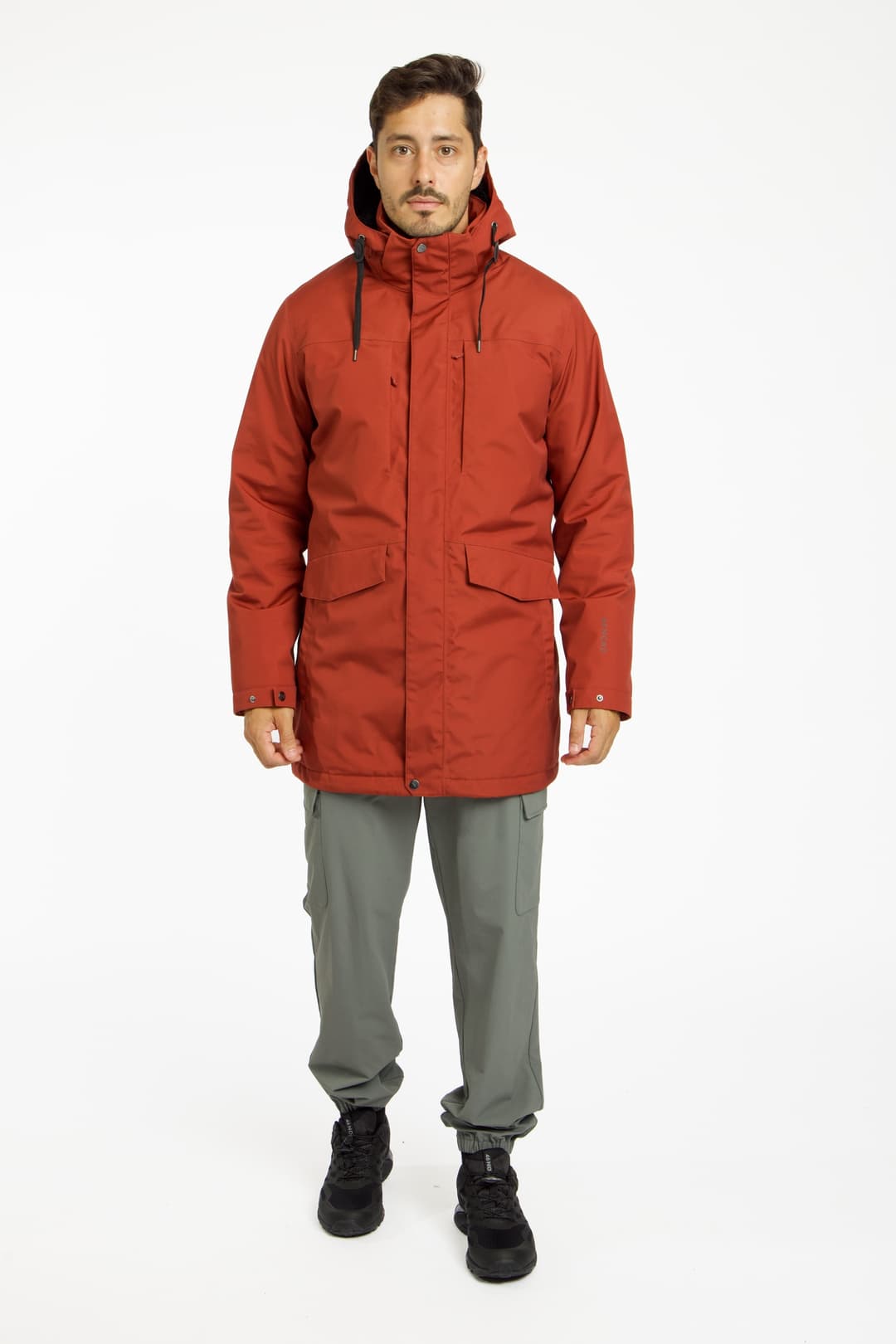 46 NORD Herren Winterjacke Braun, Herren, Größe: XL