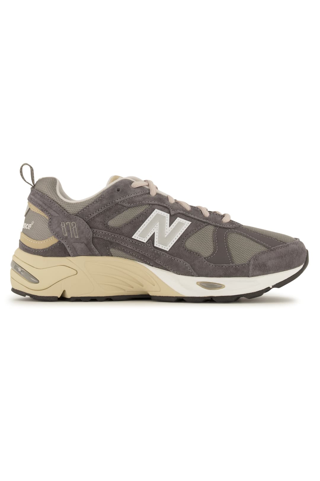 New Balance 878 Herren Sneaker Grau, Herren, Größe: 7 1/2