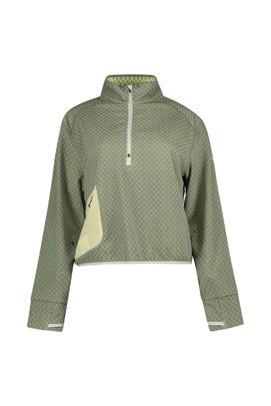 Ciele VLV Half-Zip Damen Midlayer Grün, Damen, Größe: M