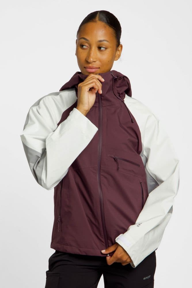 46 NORD Damen Outdoorjacke Rot, Damen, Größe: S
