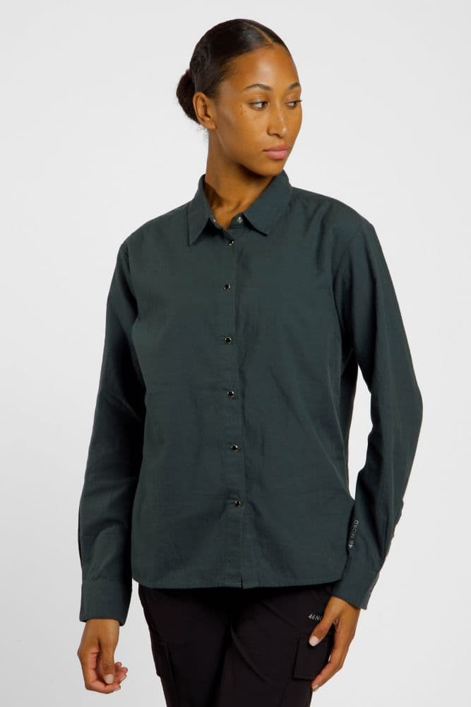46 NORD Damen Wanderbluse Grün, Damen, Größe: 36