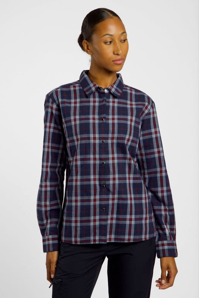 46 NORD Damen Wanderbluse Blau, Damen, Größe: 36