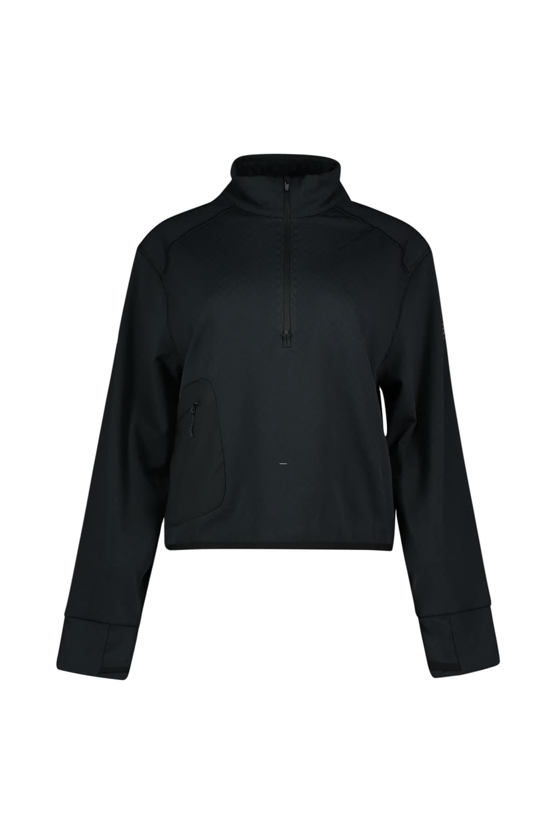 Ciele VLV Half-Zip Damen Midlayer Schwarz, Damen, Größe: XL