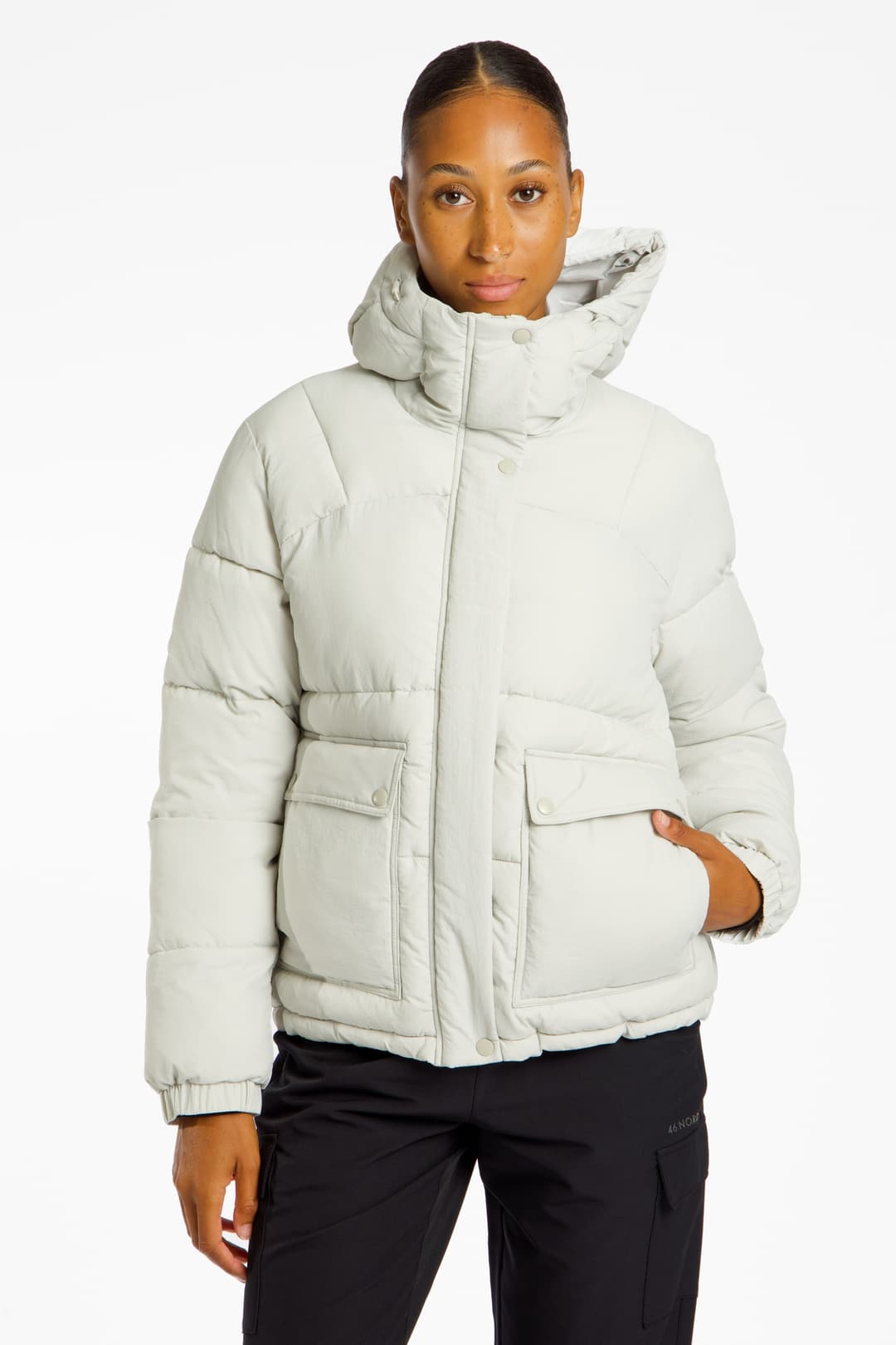 46 NORD Damen Winterjacke Grau, Damen, Größe: XL