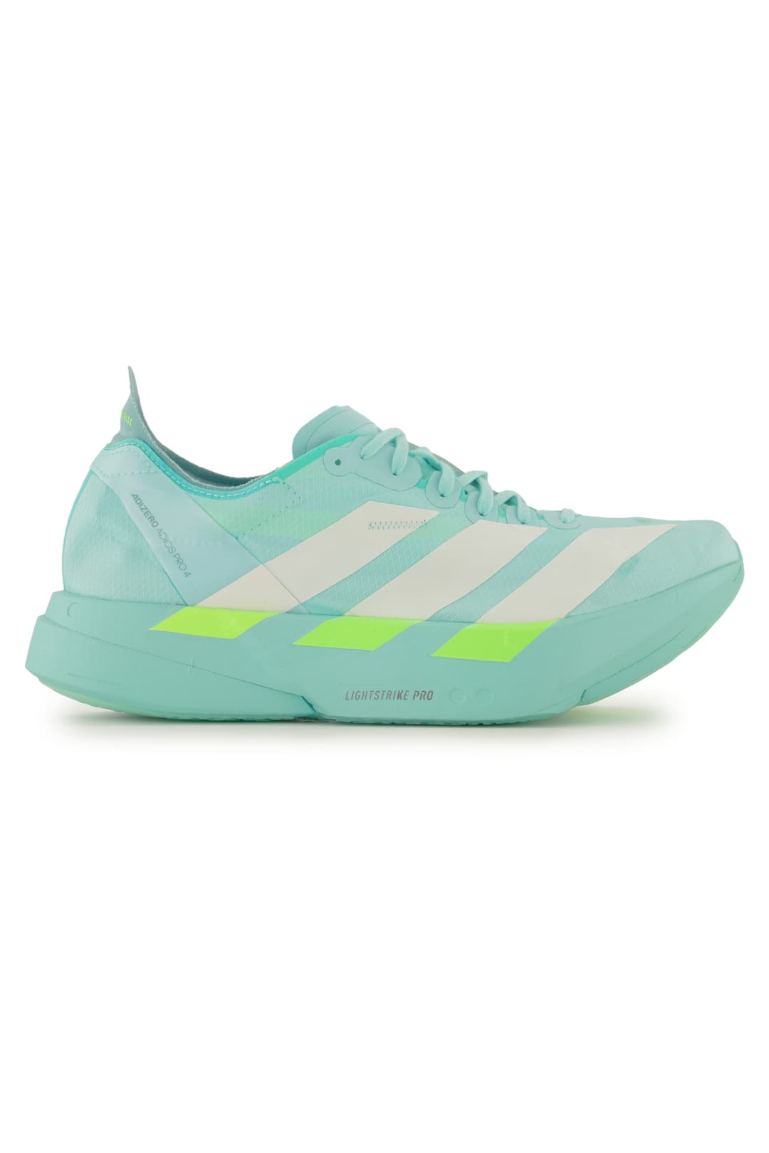 adidas Adizero Adios Pro 4 Herren Laufschuh Türkis, Herren, Größe: 7