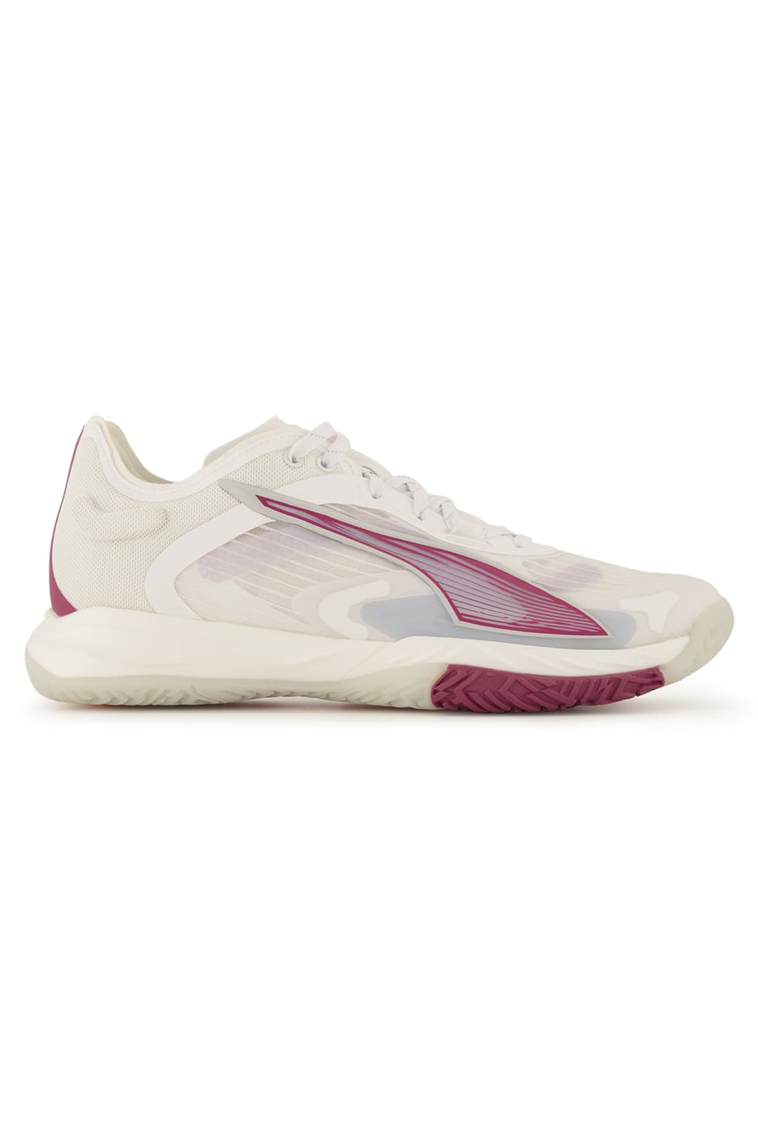 PUMA Accelerate NITRO SQD W+ 4 Damen Hallenschuh Weiss, Damen, Größe: 3 1/2