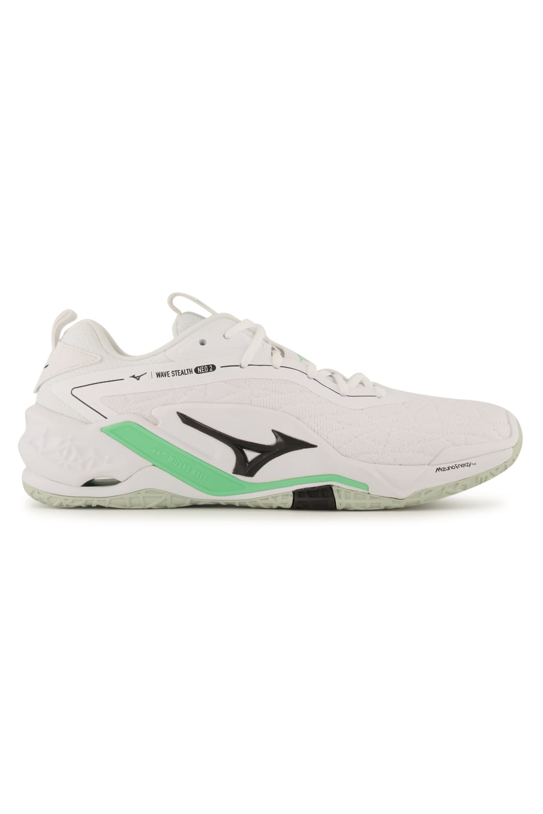 Mizuno Wave Stealth Neo 2 Herren Hallenschuh Weiss, Herren, Größe: 13