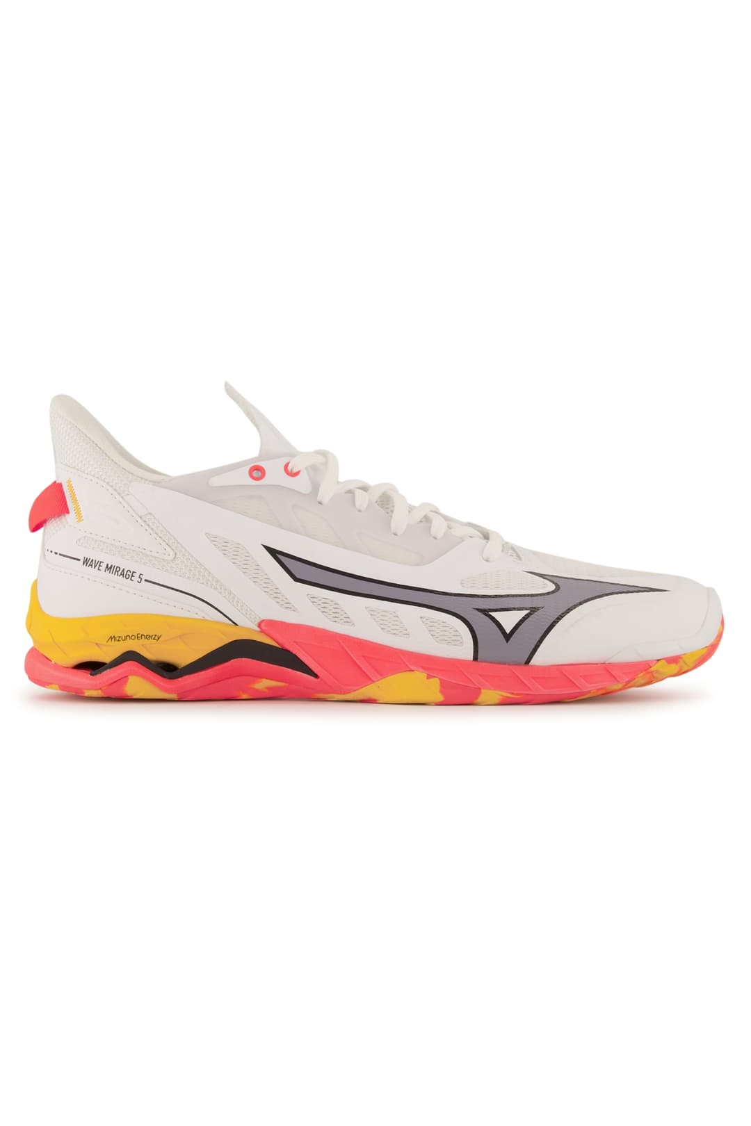 Mizuno Wave Mirage 5 Herren Hallenschuh Weiss, Herren, Größe: 14