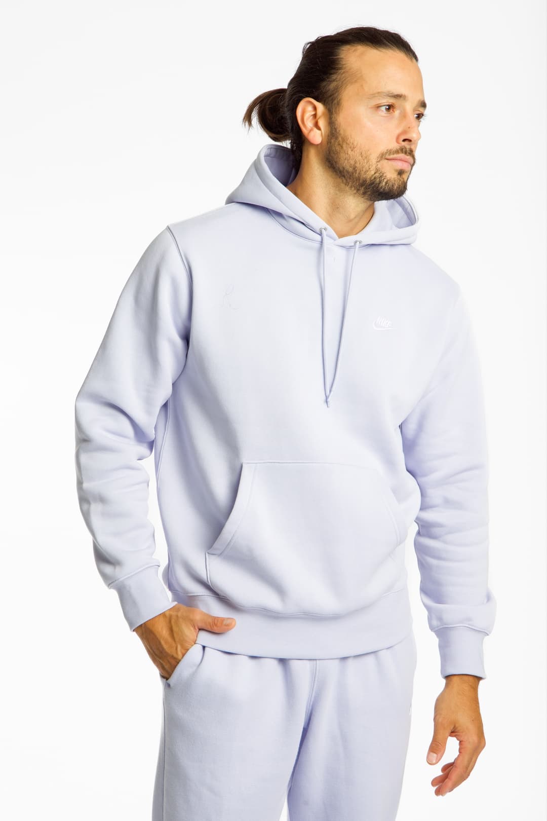 Nike Club Herren Hoodie Blau, Herren, Größe: XL