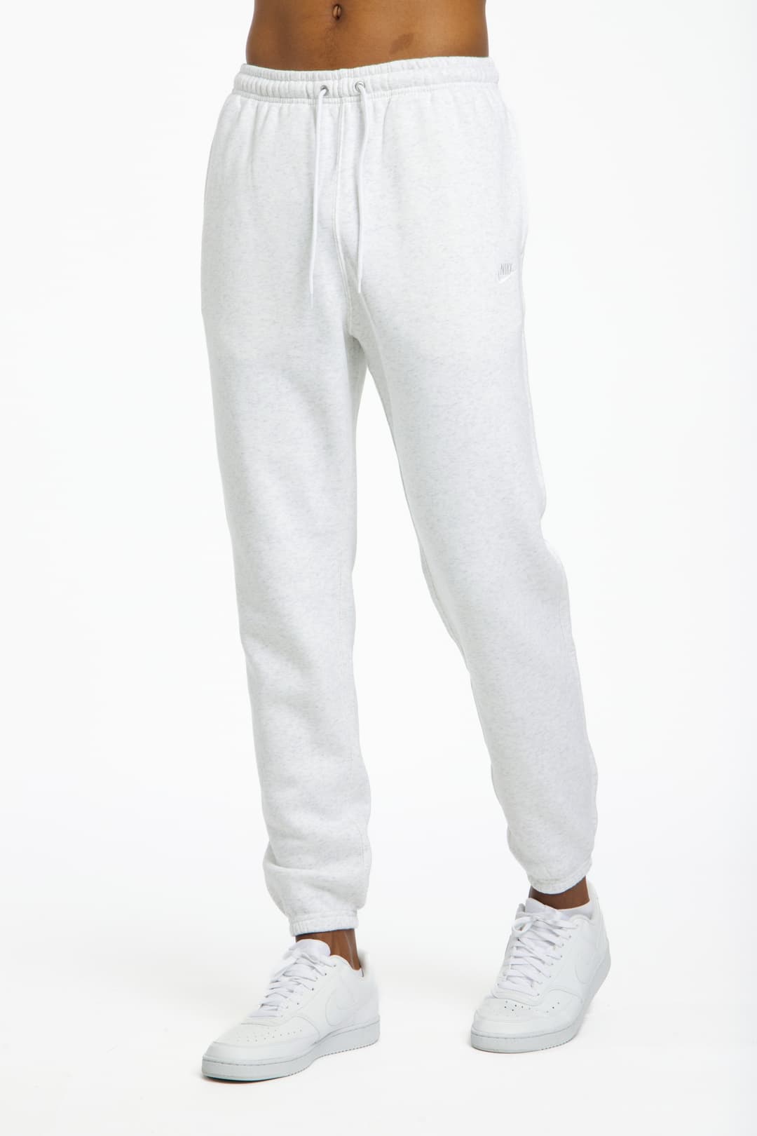 Nike Club Fleece Herren Trainerhose Weiss, Herren, Größe: XL