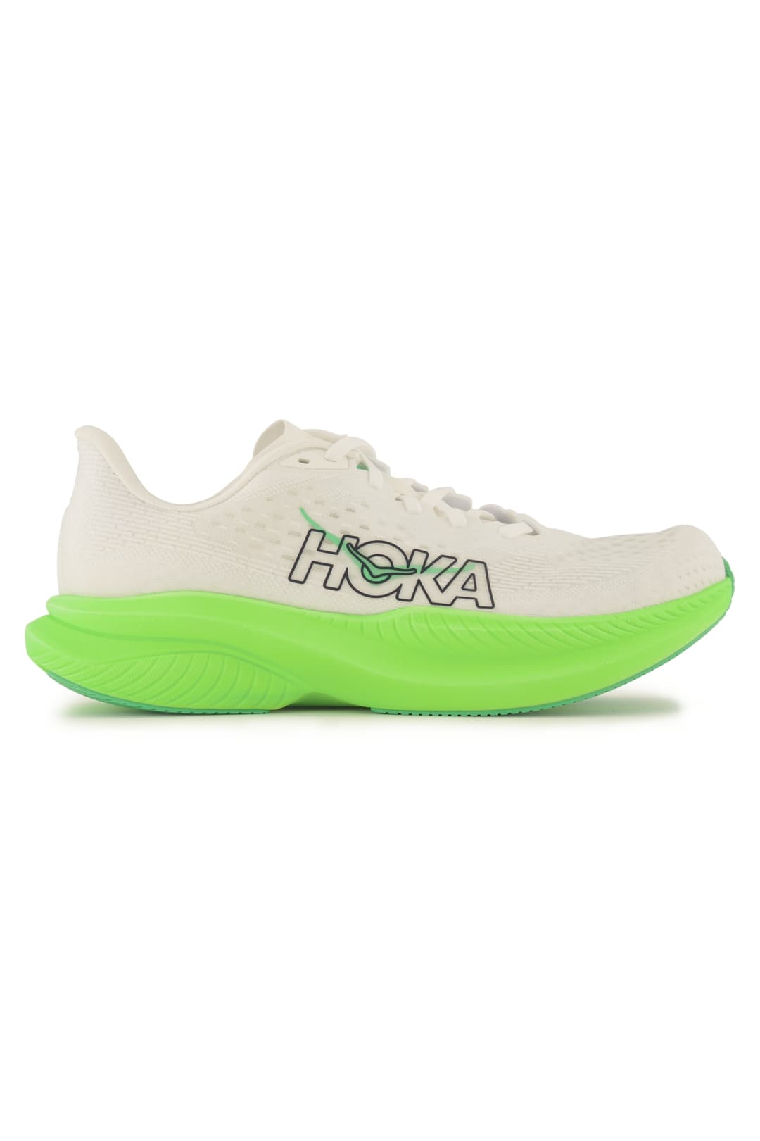 HOKA Mach 6 Herren Laufschuh Weiss, Herren, Größe: 7
