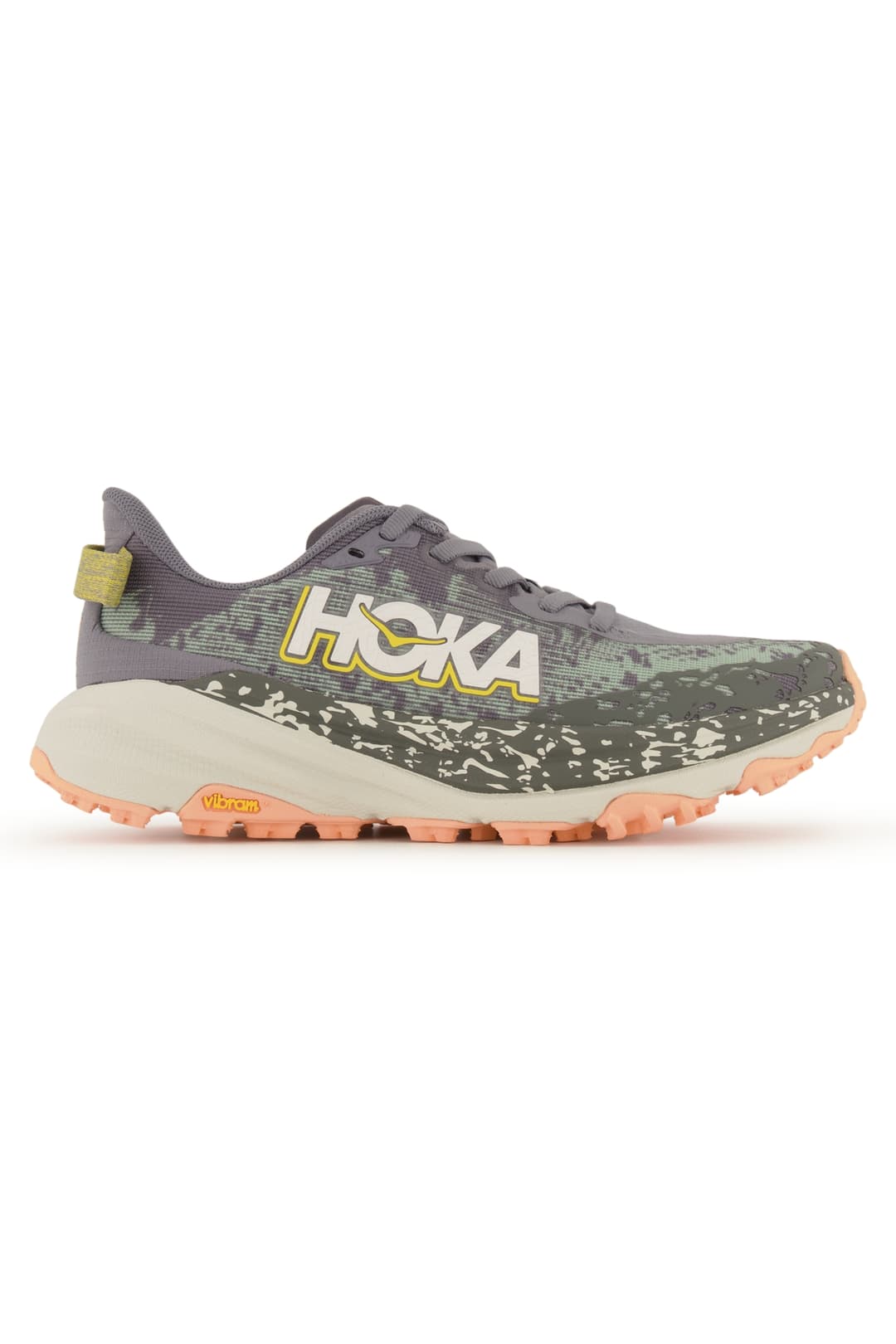 HOKA Speedgoat 6 Damen Trailrunningschuh Grau, Damen, Größe: 6