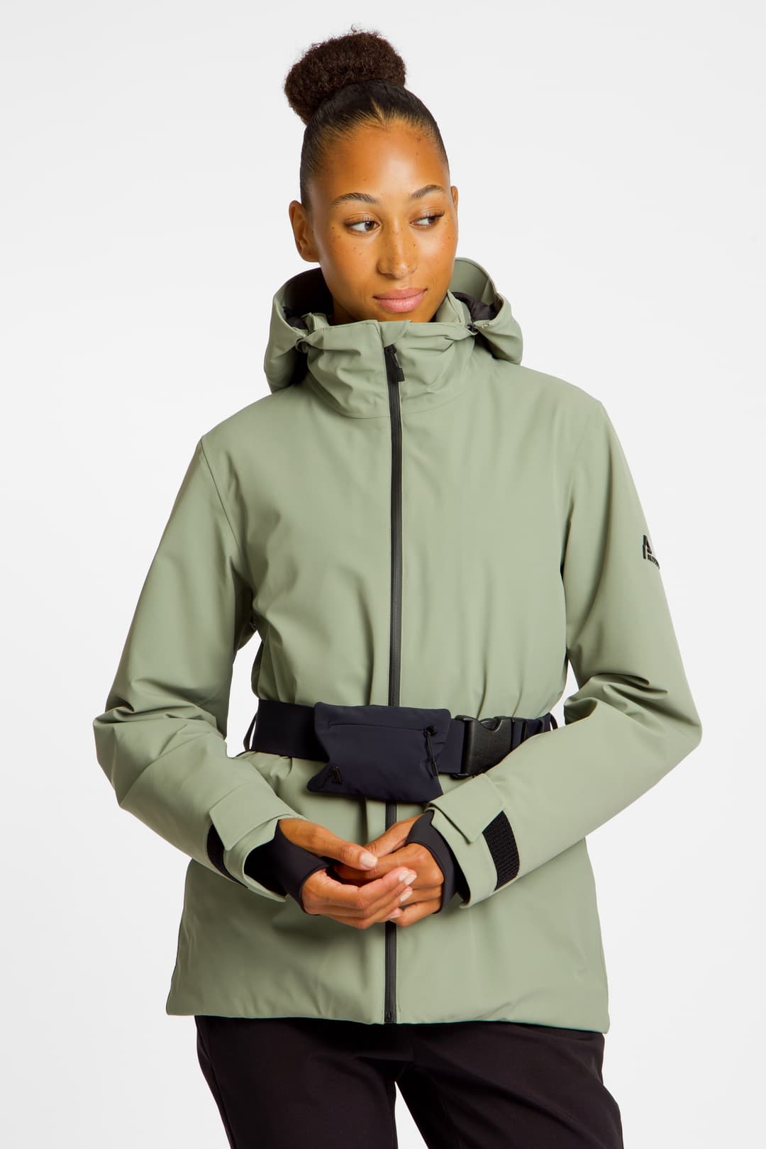 ALBRIGHT Montana Damen Skijacke Beige, Damen, Größe: 40