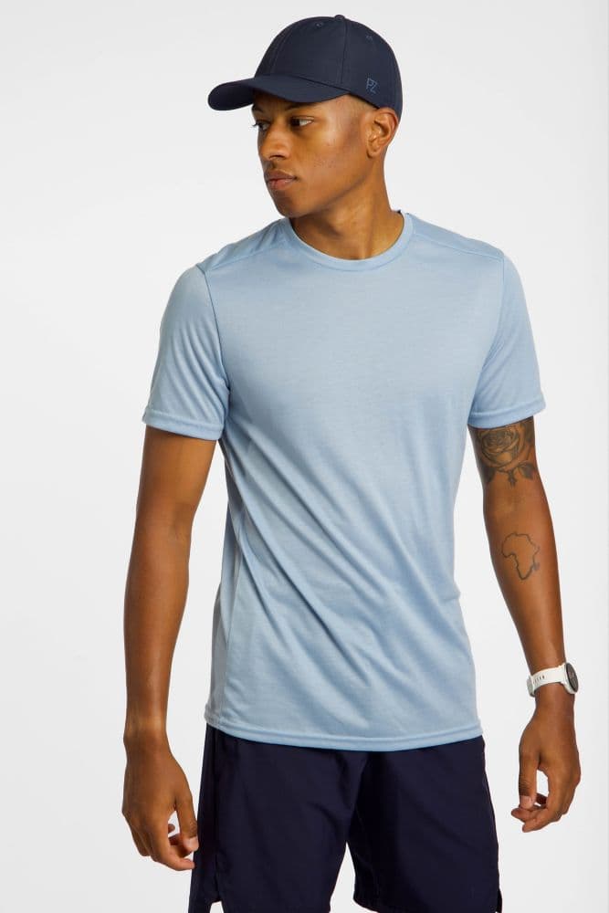 POWERZONE Herren T-Shirt Blau, Herren, Größe: XL