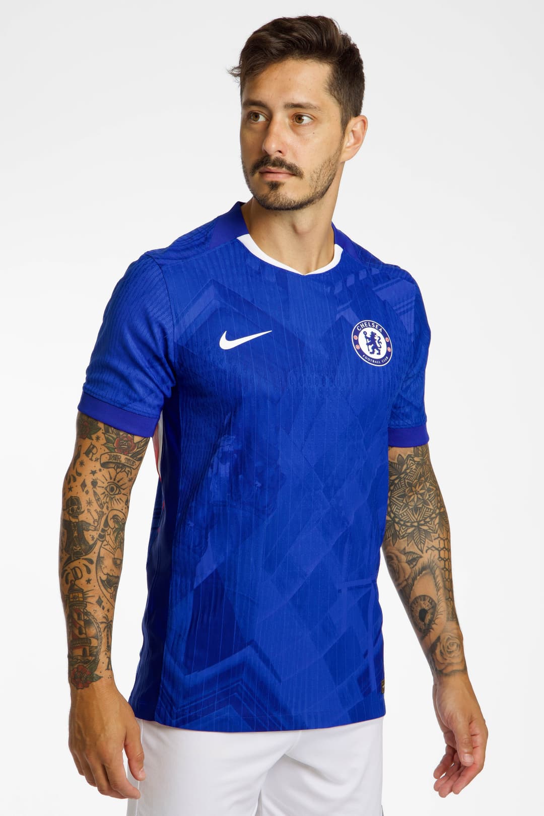Nike FC Chelsea Home Authentic Herren Fussballtrikot 25/26 Blau, Herren, Größe: S