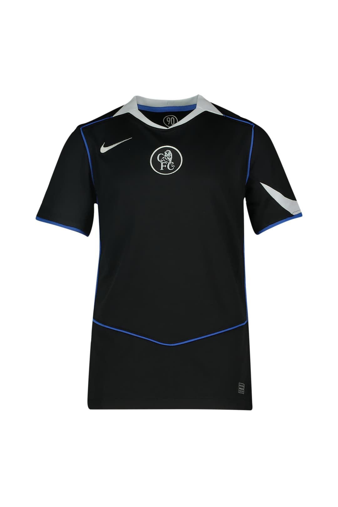 Nike FC Chelsea 3rd Replica Kinder Fussballtrikot 25/26 Schwarz, , Größe: 140