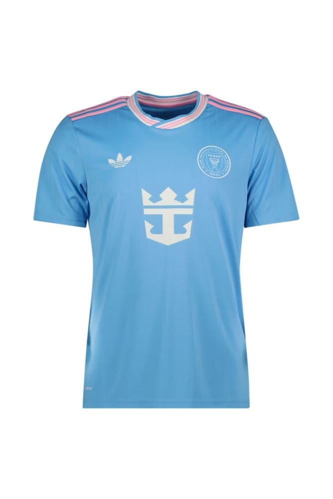adidas Inter Miami 3rd Replica Herren Fussballtrikot 25/26 Blau, Herren, Größe: S