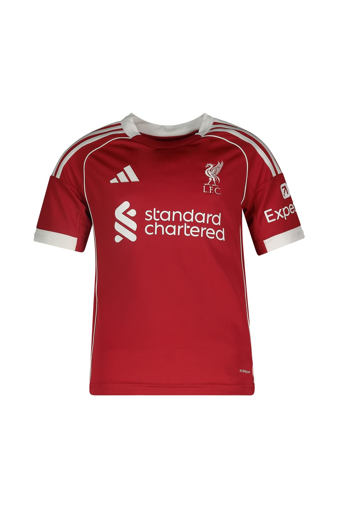adidas Liverpool FC Home Replica Kinder Fussballtrikot 25/26 Rot, , Größe: 128