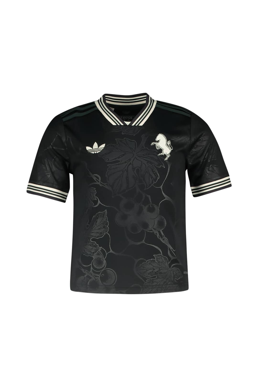 adidas Juventus Turin 3rd Replica Kinder Fussballtrikot 25/26 Schwarz, , Größe: 140