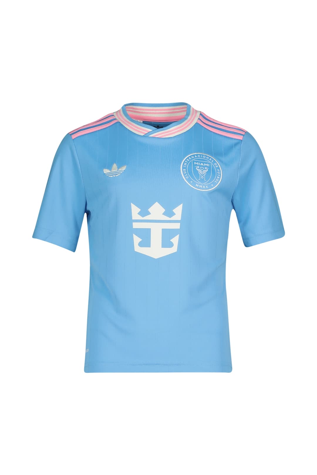 adidas Inter Miami 3rd Replica Kinder Fussballtrikot 25/26 Blau, , Größe: 128