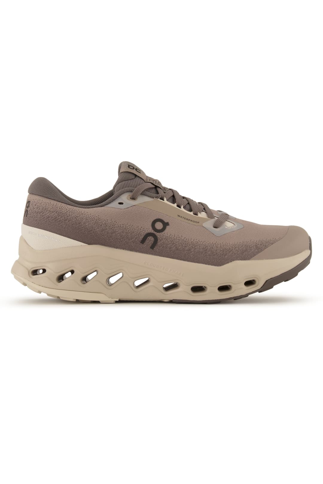 ON Cloudsurfer Trail 2 Waterproof Herren Trailrunningschuh Grau, Herren, Größe: 11 1/2
