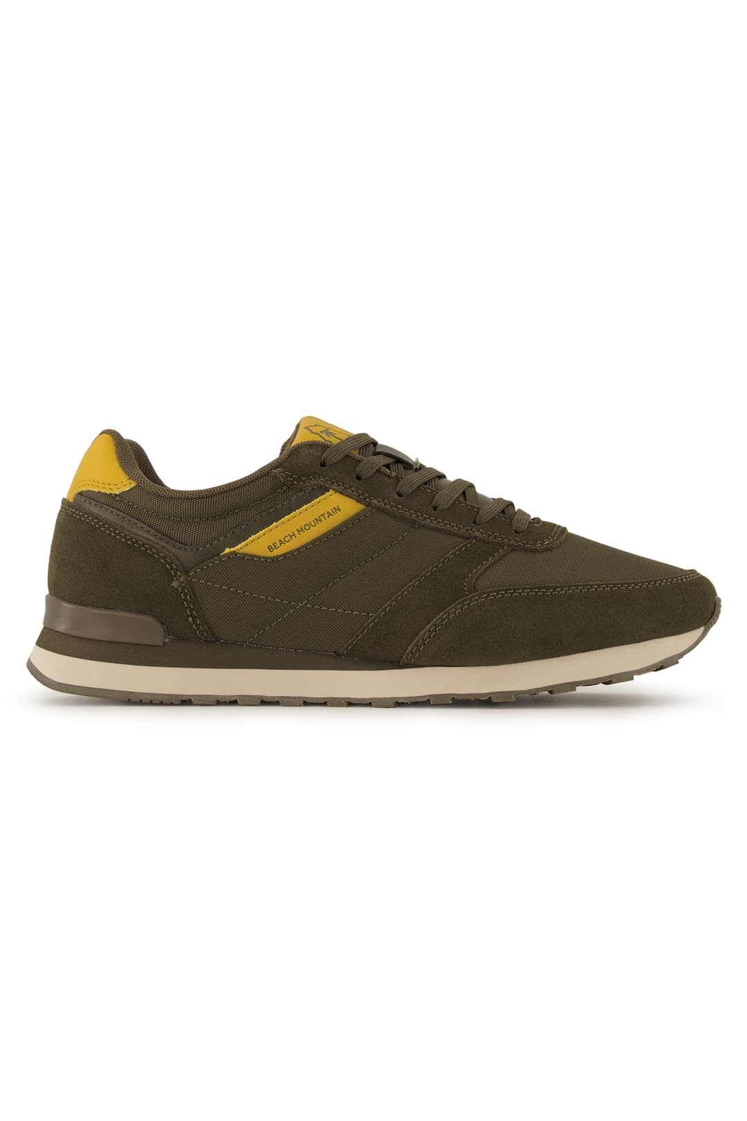 BEACH MOUNTAIN Re-Runner 2.0 Herren Sneaker Gelb, Herren, Größe: 40