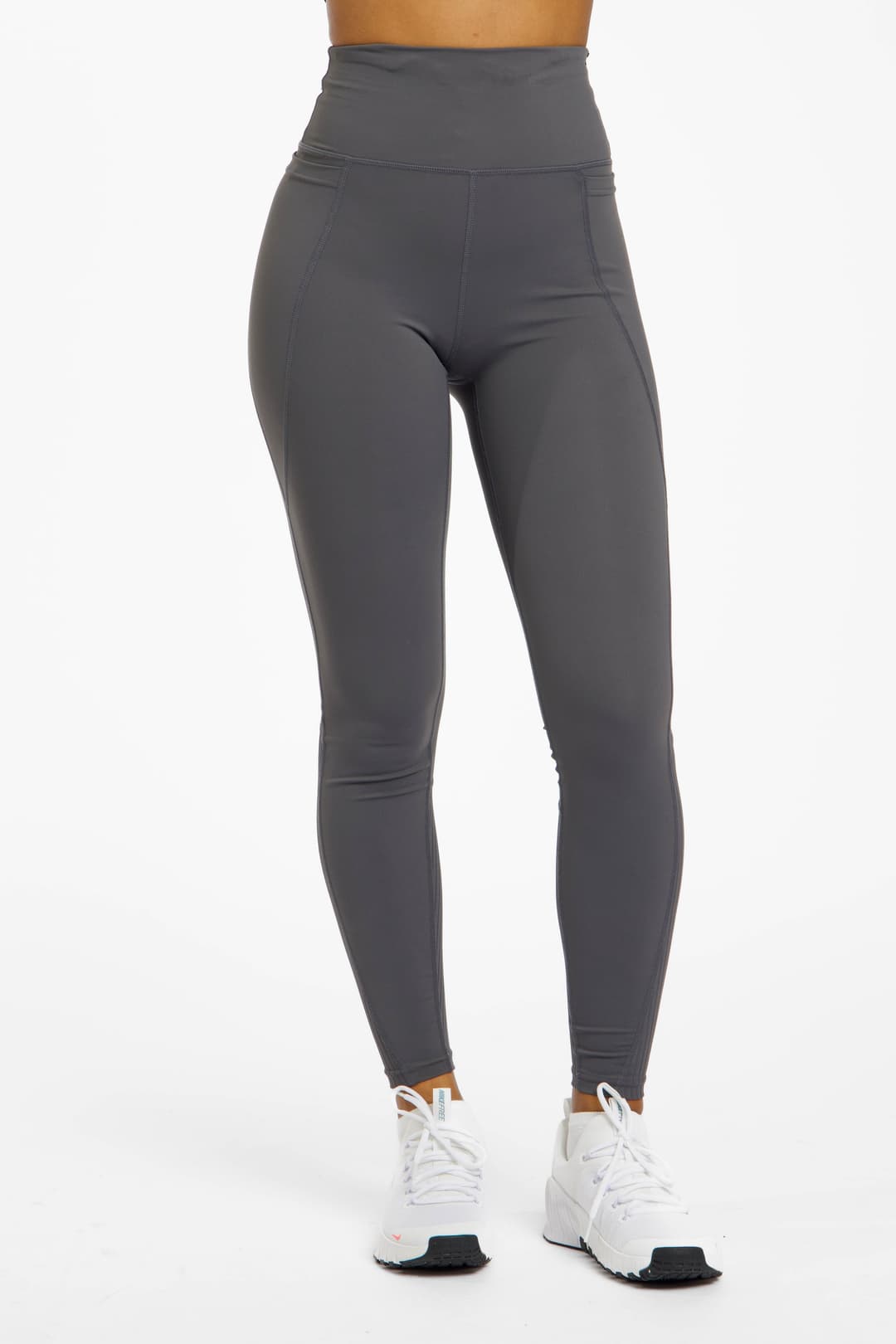 POWERZONE Damen Tight Grau, Damen, Größe: XS