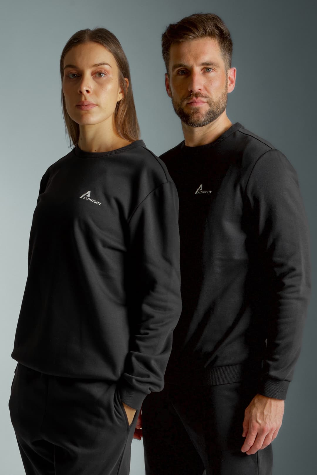 ALBRIGHT Swiss Olympic Pullover Schwarz, Herren, Größe: XXXL