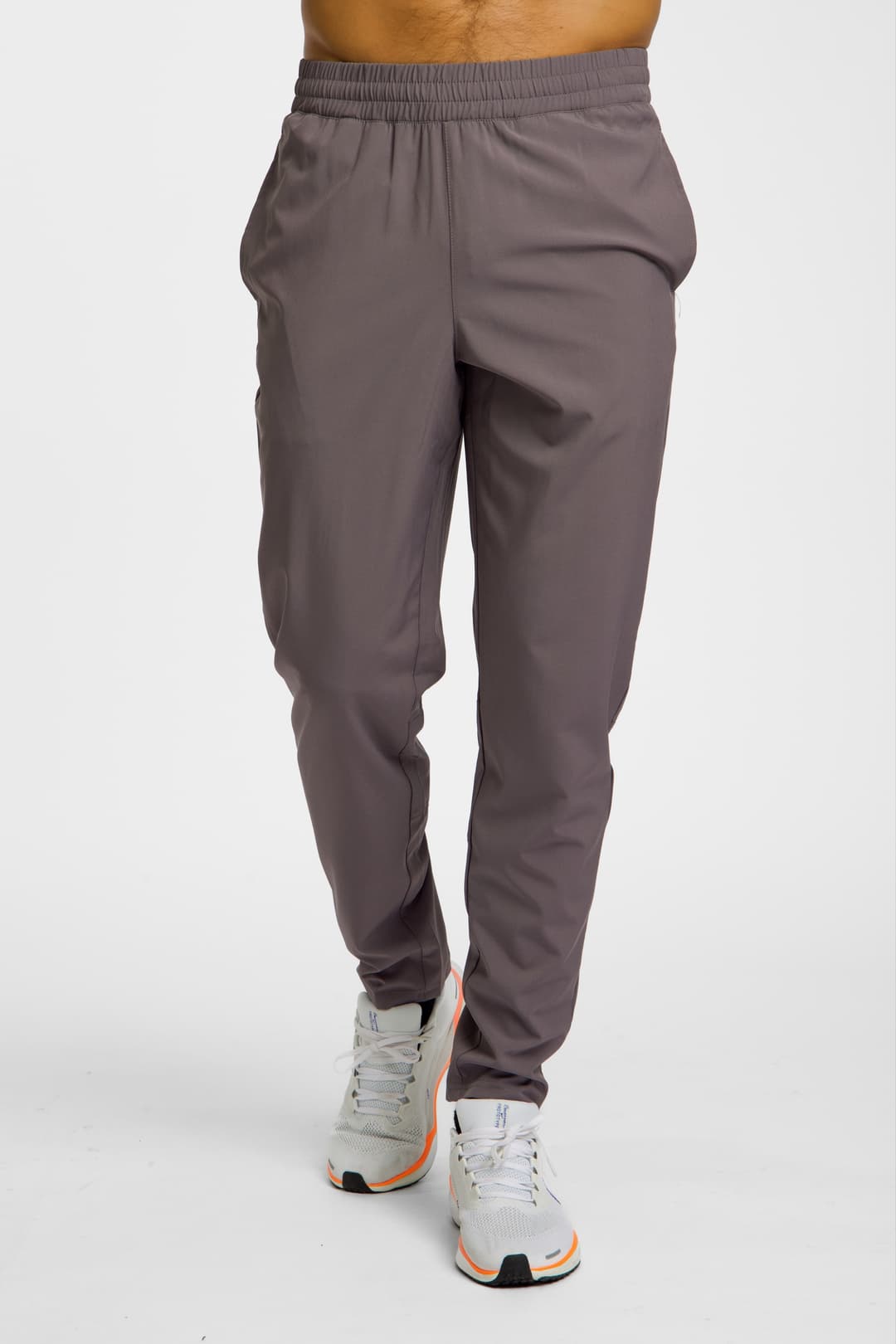 POWERZONE Herren Laufhose Grau, Herren, Größe: S