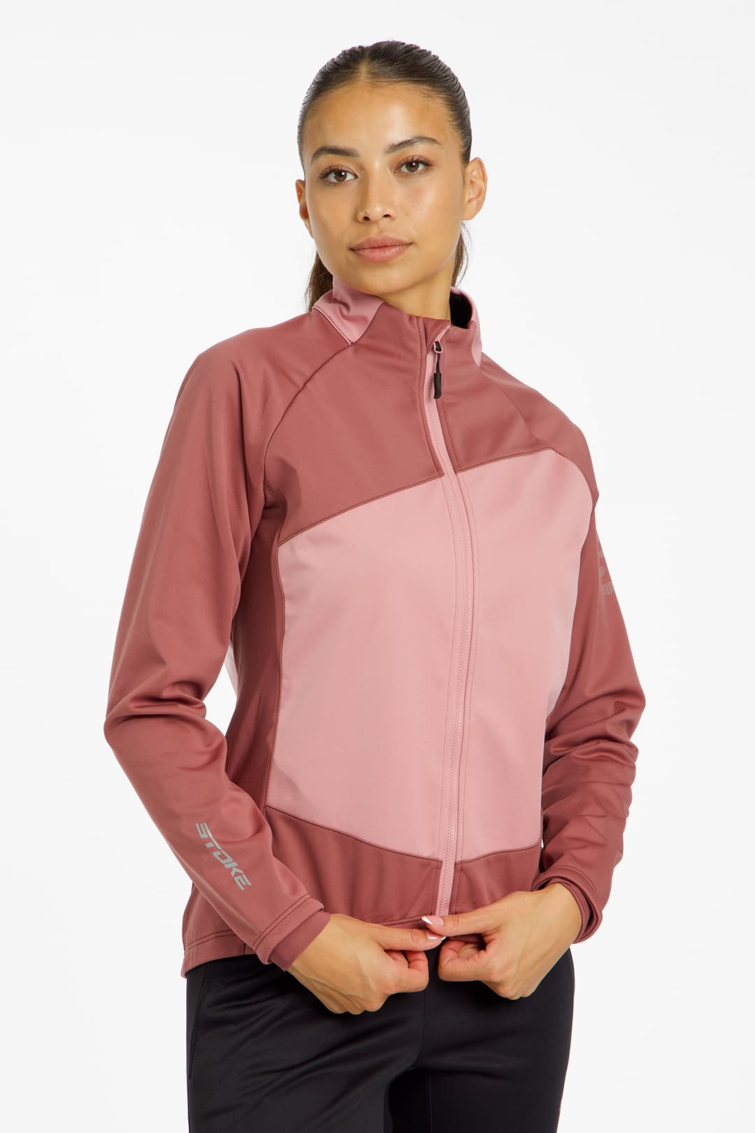Stoke Naga Damen Bikejacke Pink, Damen, Größe: S