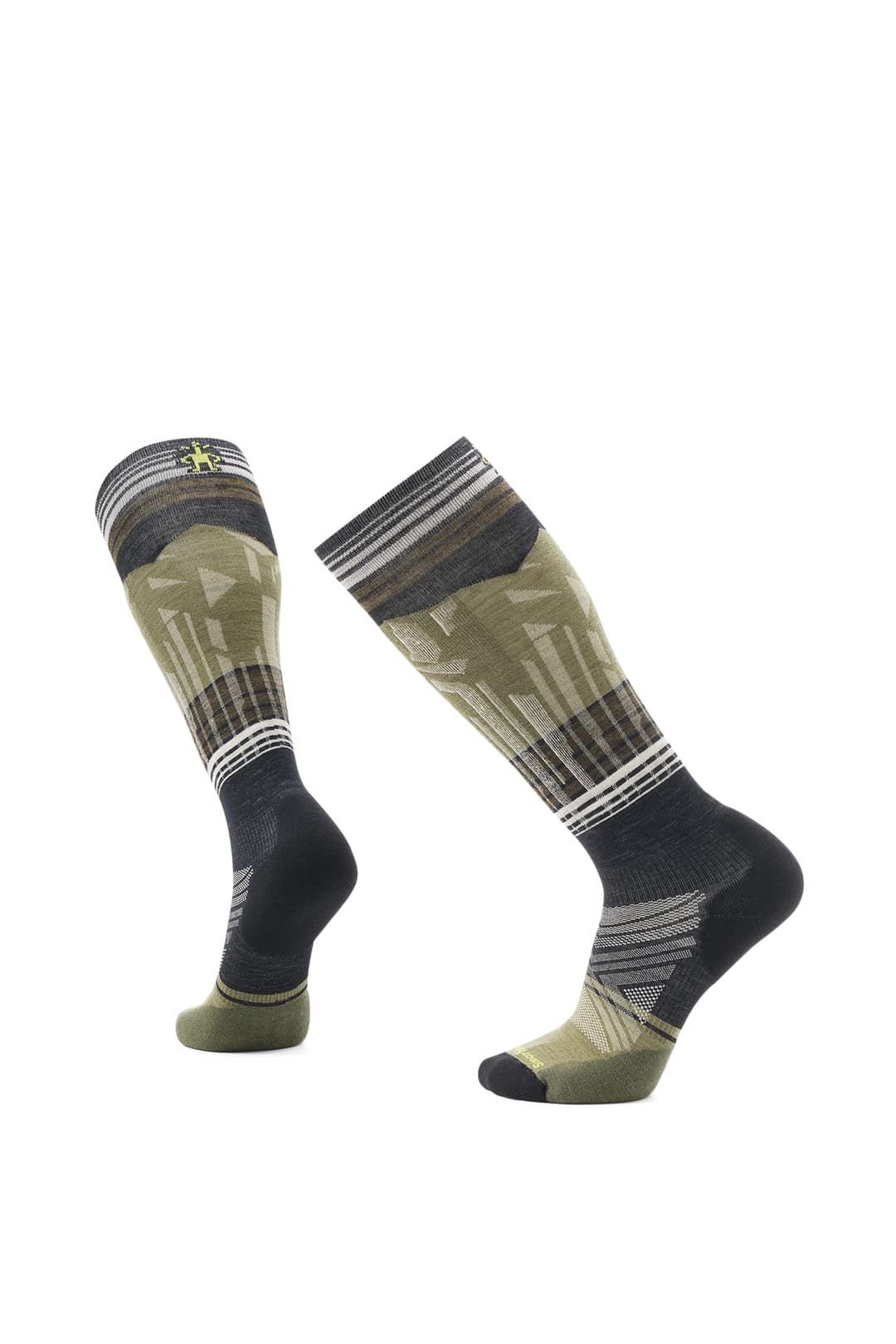 Smartwool Targeted Cushion Summit Print 38-45 Herren Skisocken Schwarz, Herren, Größe: II