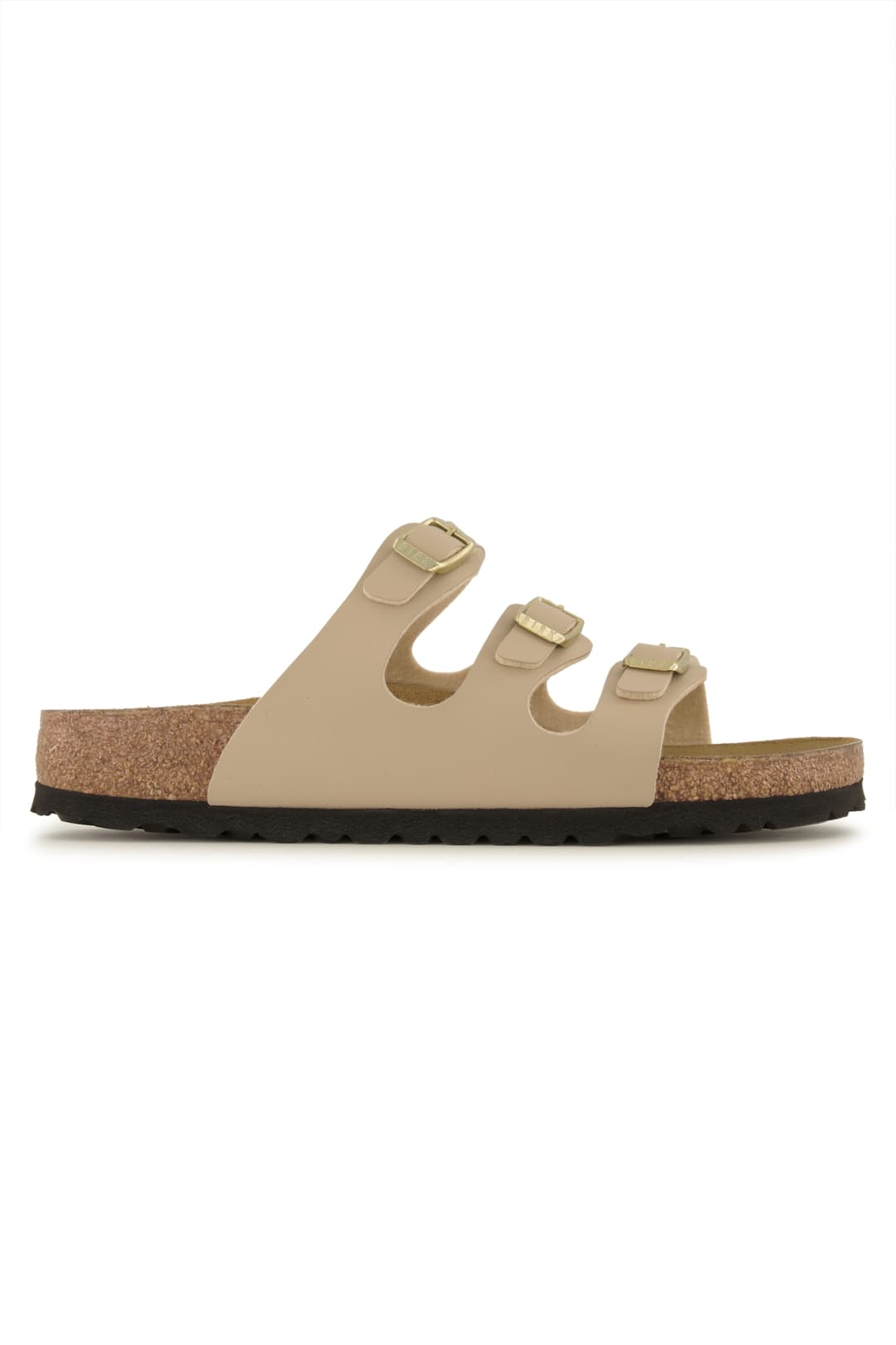 Birkenstock Florida Birko-Flor® Narrow Fit Damen Slipper Beige, Damen, Größe: 35