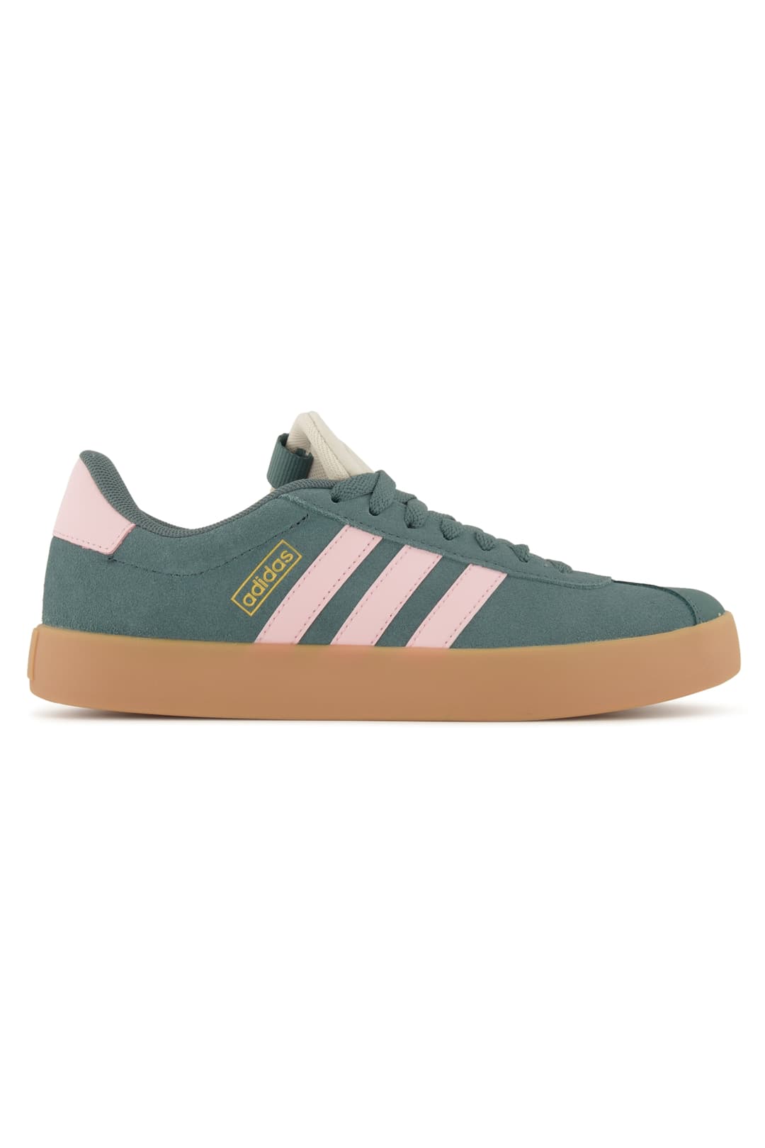adidas VL Court 3.0 Damen Sneaker Grün, Damen, Größe: 3 1/2