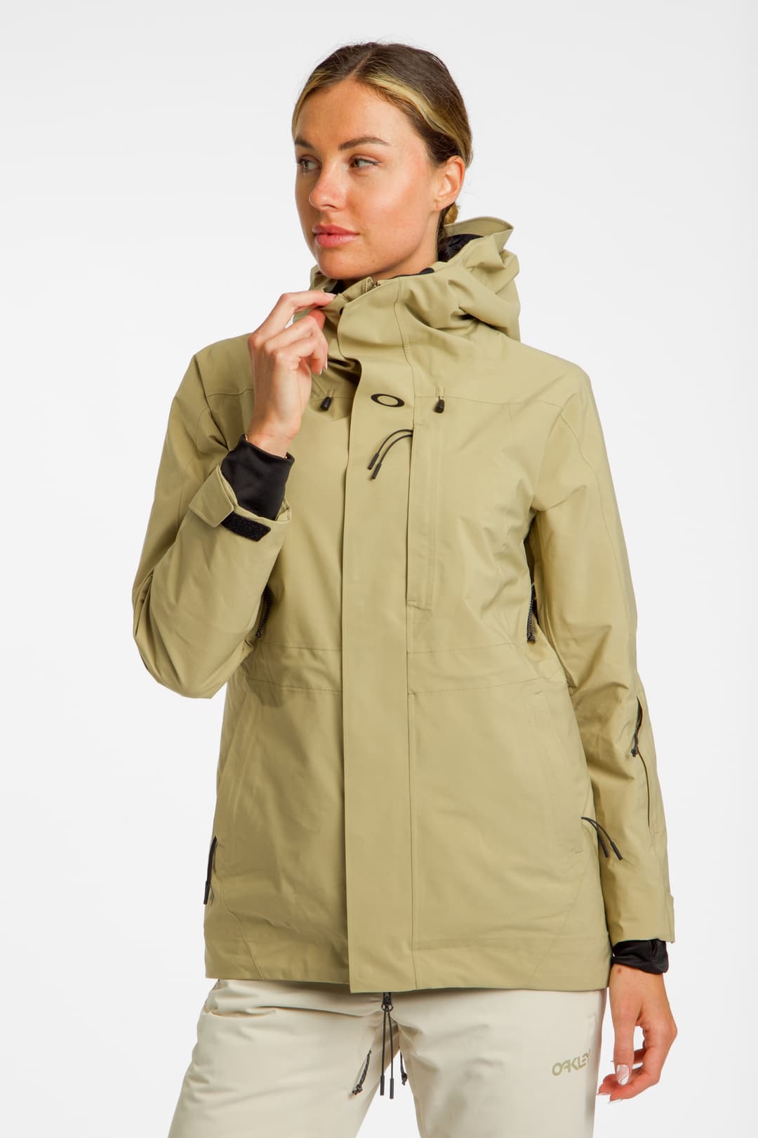Oakley Sub Temp RC Gore-Tex® Damen Ski-/Snowboardjacke Beige, Damen, Größe: S
