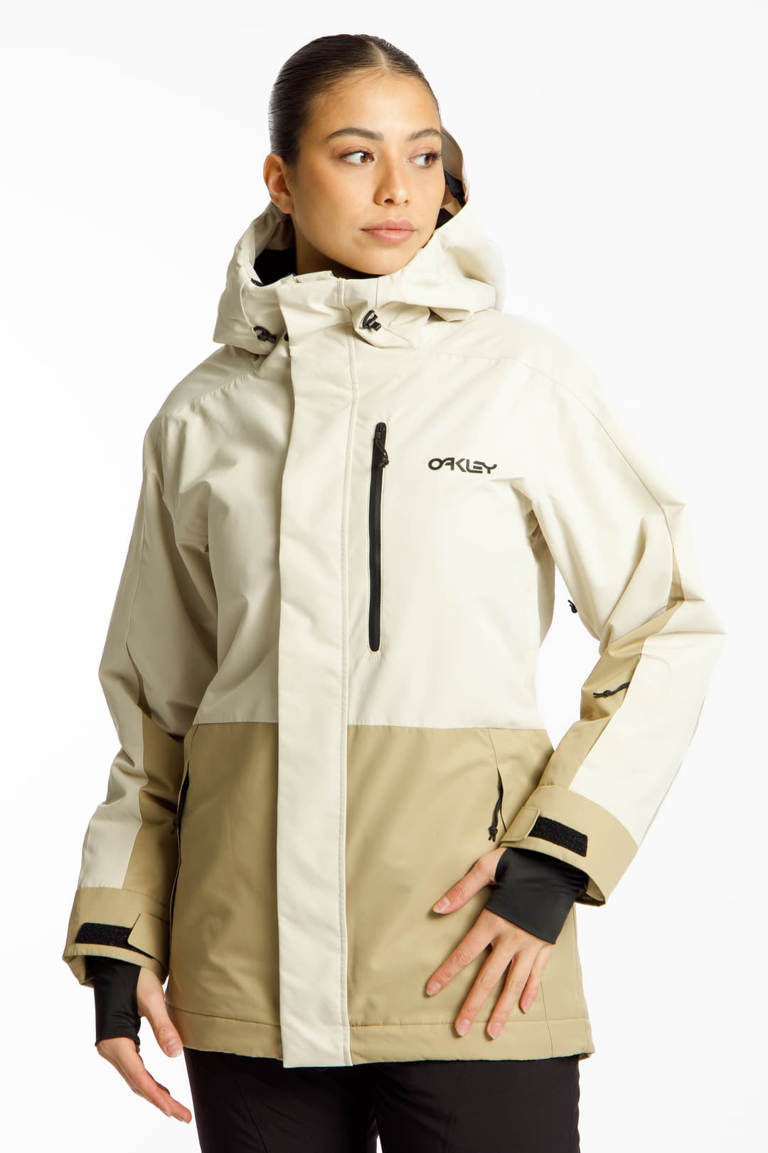 Oakley TNP TBT Insulated Damen Ski-/Snowboardjacke Offwhite, Damen, Größe: L