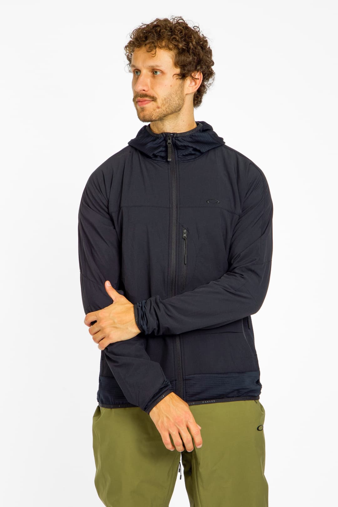 Oakley Bowls Alpha Herren Hoodie Schwarz, Herren, Größe: L