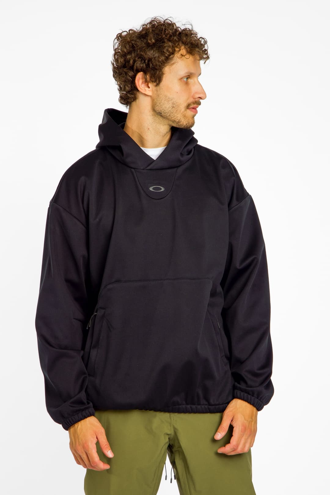 Oakley Solar Rail Softshell Herren Midlayer Schwarz, Herren, Größe: S