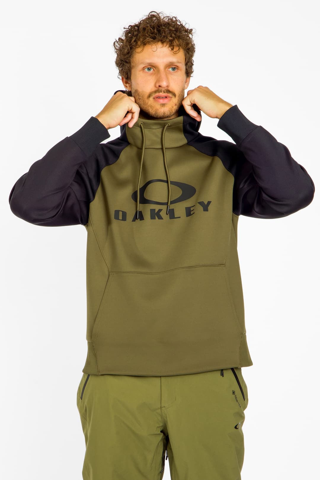 Oakley Sierra DWR 2.0 Fleece Herren Hoodie Grün, Herren, Größe: L
