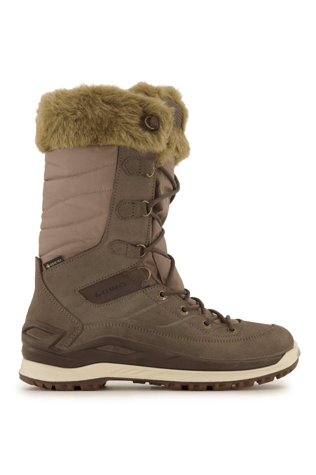 LOWA Alba Evo Gore-Tex® Damen Winterboot Grau, Damen, Größe: 7 1/2