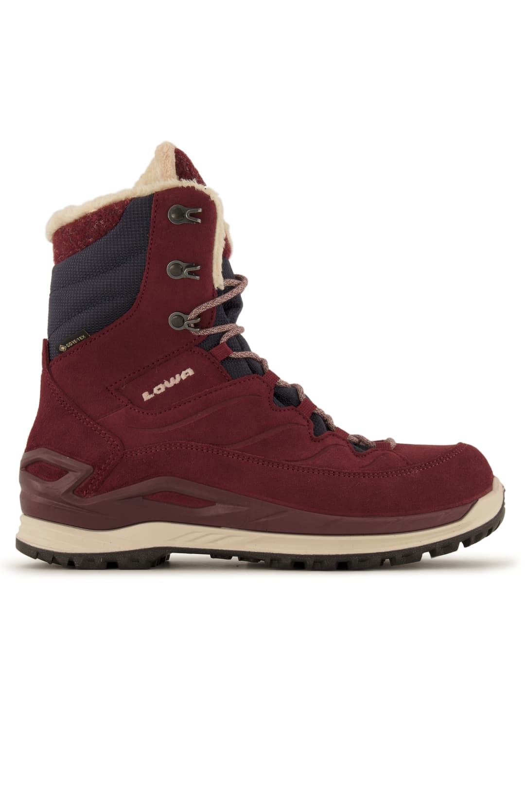 LOWA Calceta Evo Gore-Tex® Damen Winterboot Dunkelrot, Damen, Größe: 4